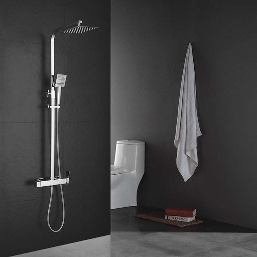 Grifo monomando para columna de ducha Combi de 3 Vias Dual. Tres salidas de  agua ducha, flexo y bañera – Llavisan
