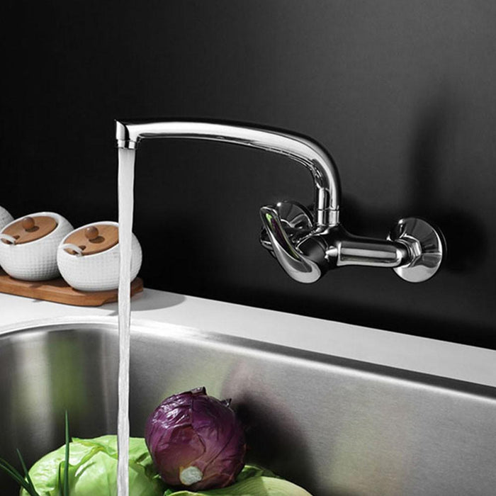 Grifo Monomando Fregadero Pared 15cm LLAVISAN L163094: Ideal