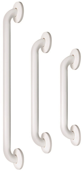 MEDICLINICS BR2300 Straight Support Bar White Stainless Steel