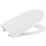 ROCA A8012A000B MERIDIAN-N White Toilet Seat Cover