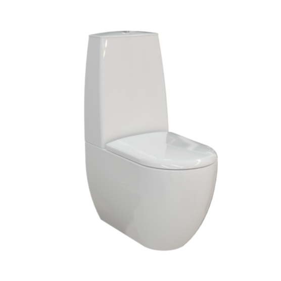 VALADARES 34554002 NAUTILUS Compact Complete Rimless Toilet