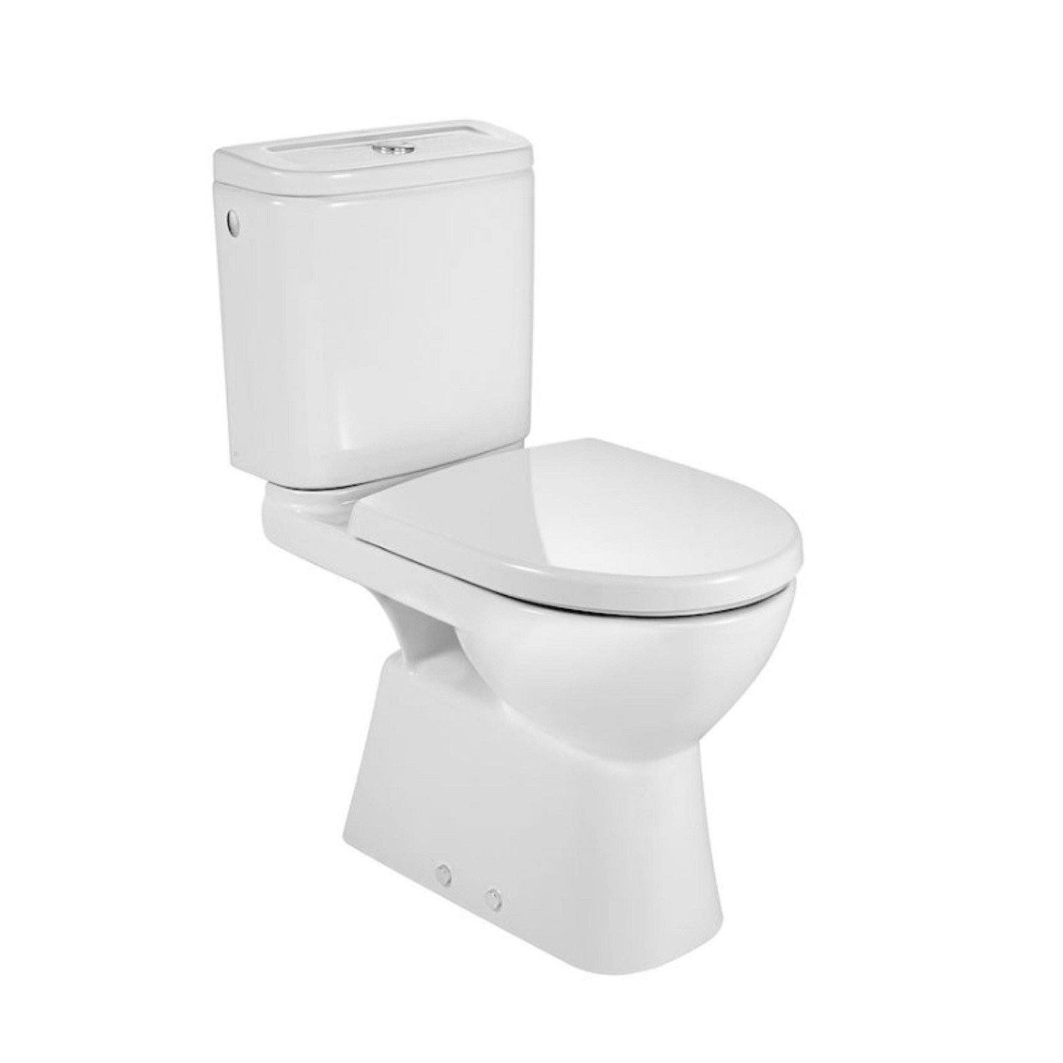 Roca Access WC A Pavimento Per Mobilità Ridotta – Uscita Orizzontale – Collezione Access – Bianco 380x670x865 Mm (Cassetta E Coperchio Esclusi)