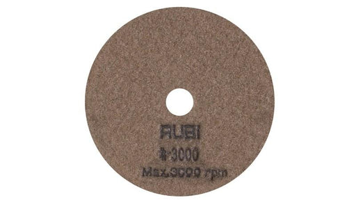 RUBI 62976 Disco Flexible Diamantado Para Pulir 100 mm Grano 3000 7 a 10 Días Rubi 