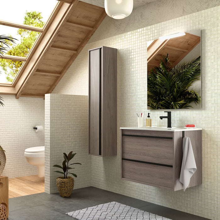 SALGAR ATTILA Complete Bathroom Furniture Set Eternity Oak