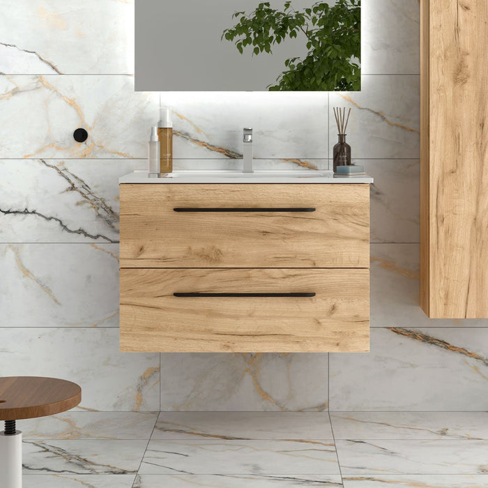 SALGAR MORAI Oak Furniture+Sink