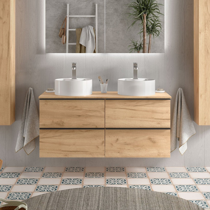 SALGAR NABUA Furniture+Sink+Countertop 120 Oak