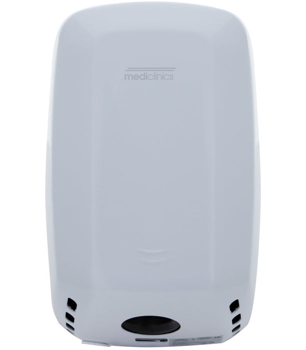 MEDICLINICS M09A-FIL MACHFLOW Automatic Hand Dryer White Finish with Hepa Filter