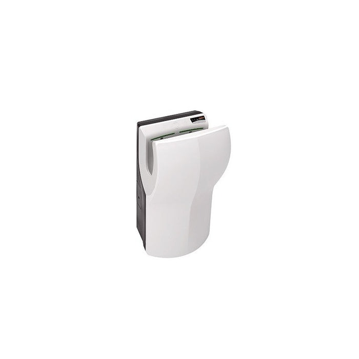 MEDICLINICS M14A-DES-I DUALFLOW PLUS Automatic Hand Dryer with Outlet and Ionizer White