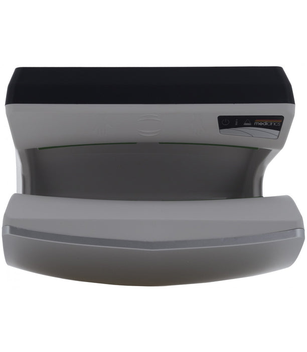 MEDICLINICS M24ACS-DES-I DUALFLOW PLUS BRUSHLESS Automatic Hand Dryer with Outlet and Satin Ionizer
