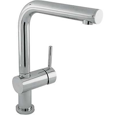 Grifo Monomando Fregadero Vertical TOP-TRES 130336 Cromo y