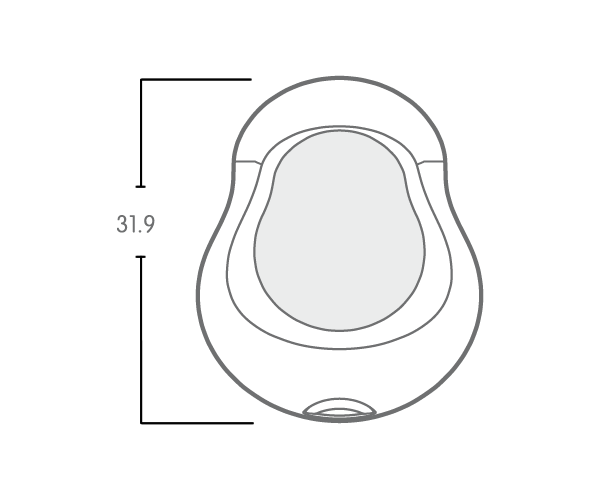 GEDY DD026000900 DA-DAM Children's Stair Urinal White/Green